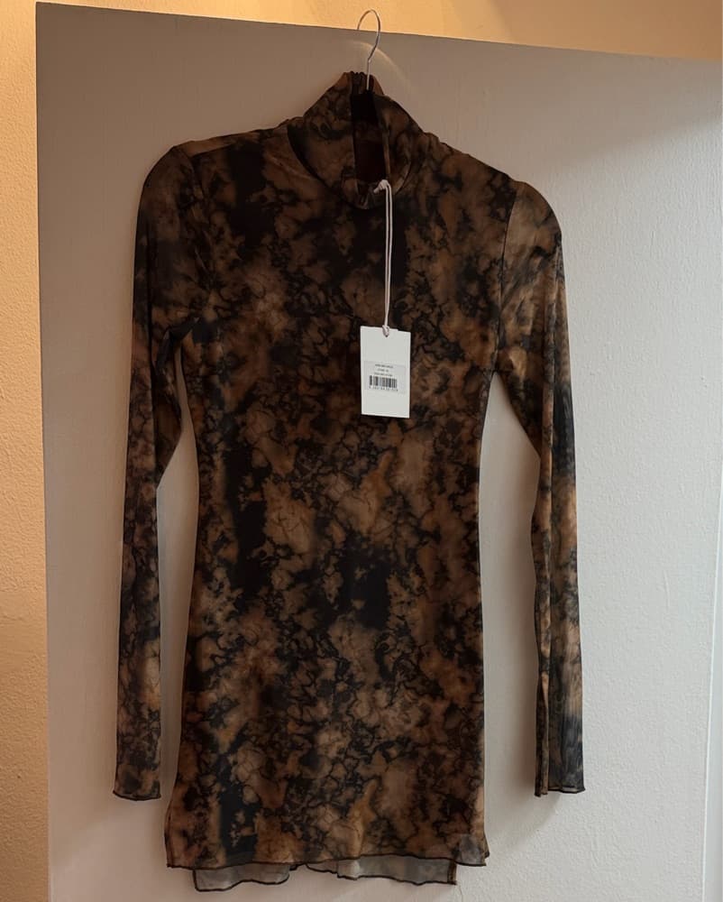 Tie-Dye Mini Dress - Image 2