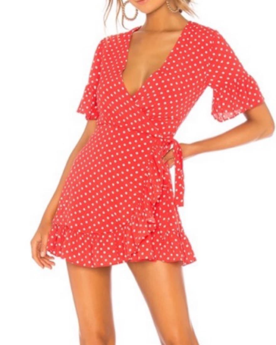 Revole Polka Dot Mini Dress - Image 1
