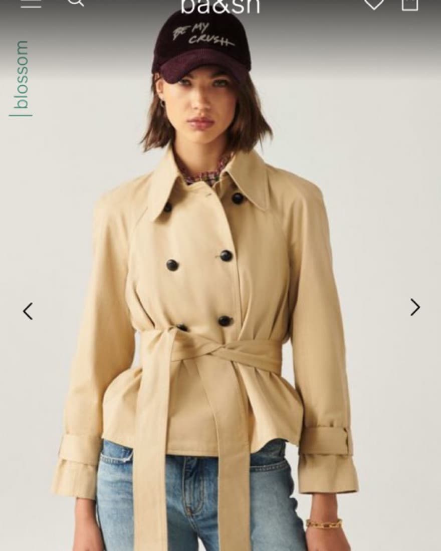 BA&SH Baila Coat - Image 1