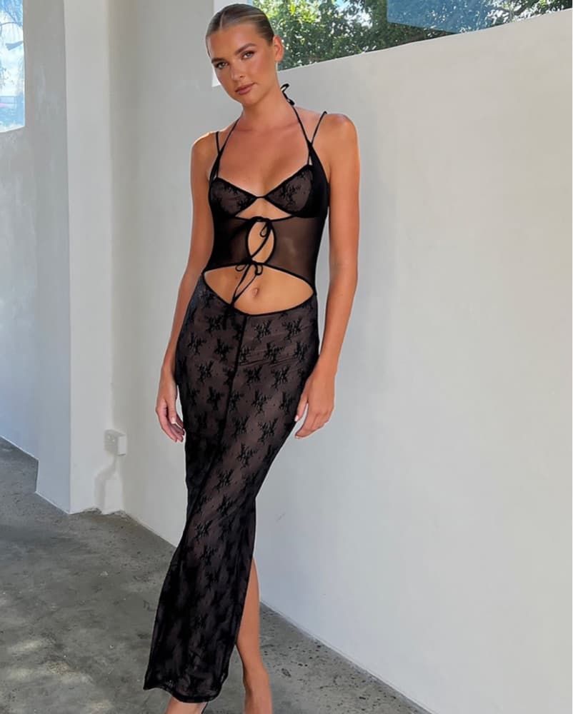 Tiger Mist Two-Piece Maxi - Image 1