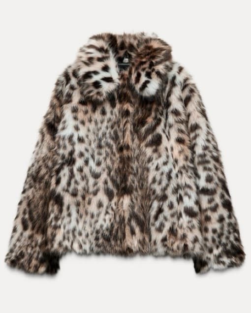 Cheetah faux fur coat  - Image 2