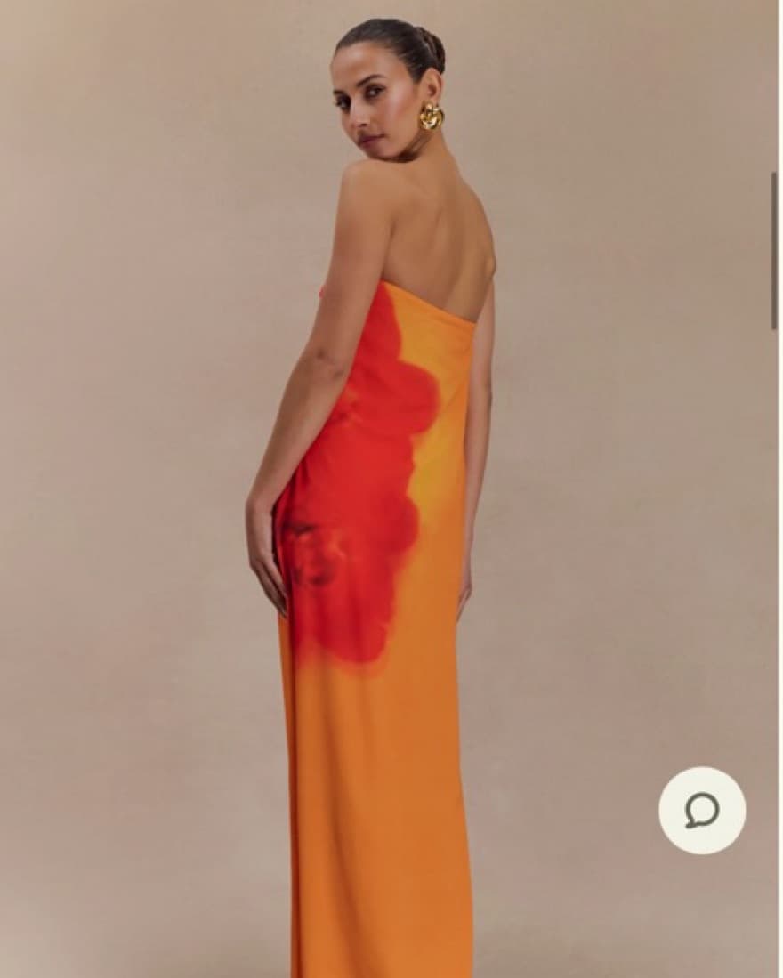 Meshki Strapless Dress - Image 3