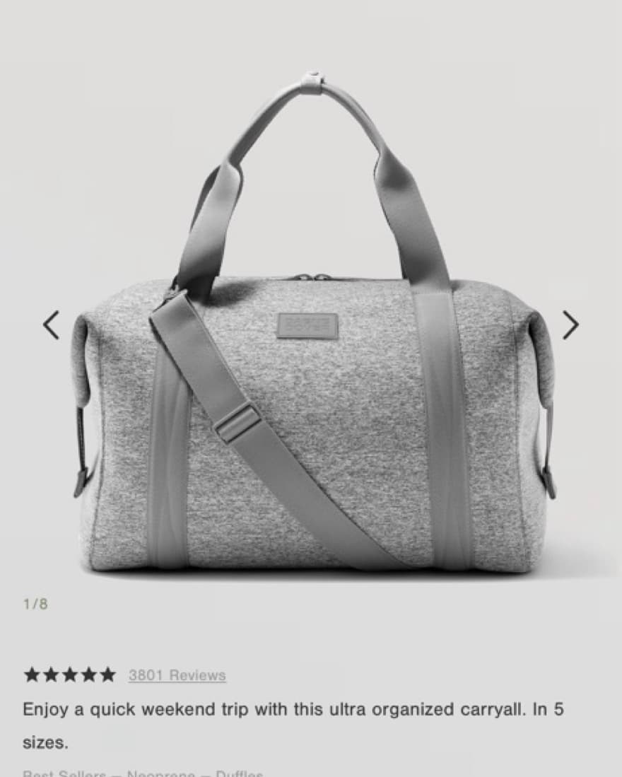 Dagne Dover Weekender Bag (L) - Image 1