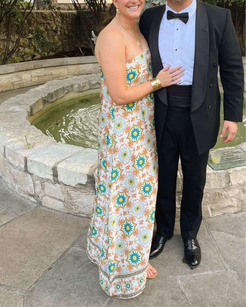 Hansen & Gretel Ikaria Dress In Mosaic - Image 4