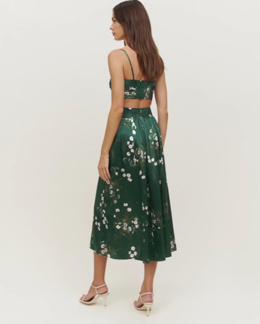 Reformation Silk Two Piece Set  - Image 3