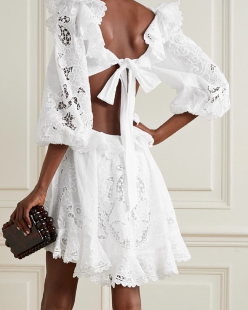 Zimmerman Cutout lace Dress  - Image 4