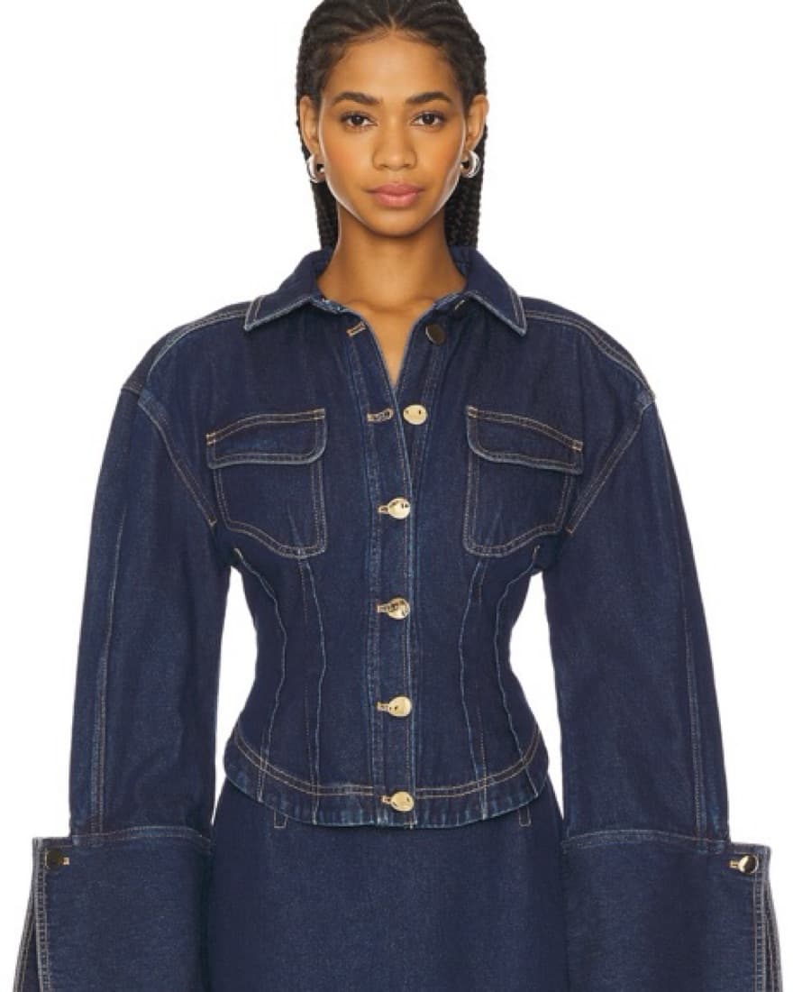 Sophisticated Denim Jacket  - Image 1