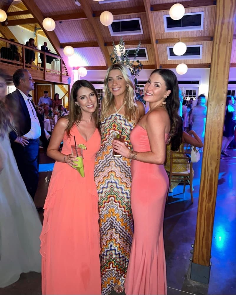 Alexis Chevron Maxi Dress - Image 5