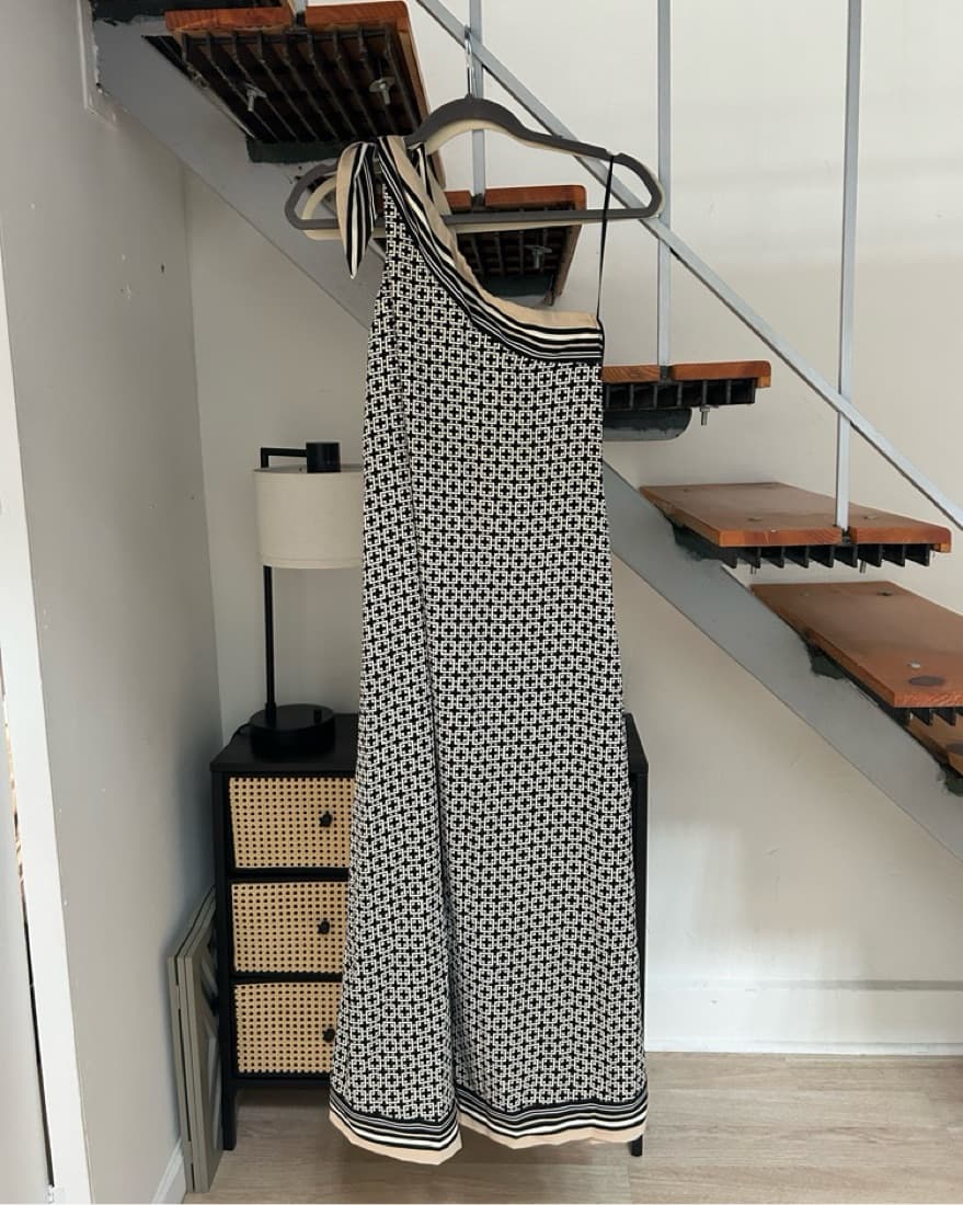 Maxi Print Dress - Image 3