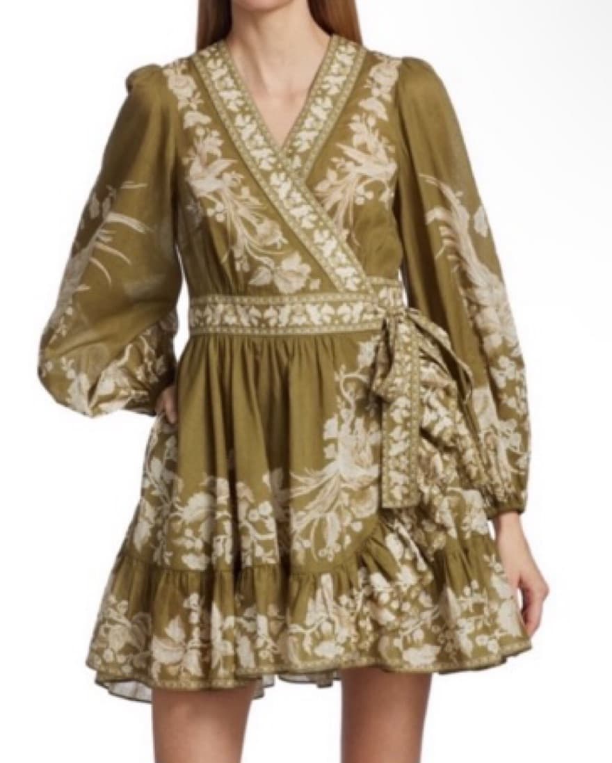 Zimmermann Anneke Wrap Dress - Image 6
