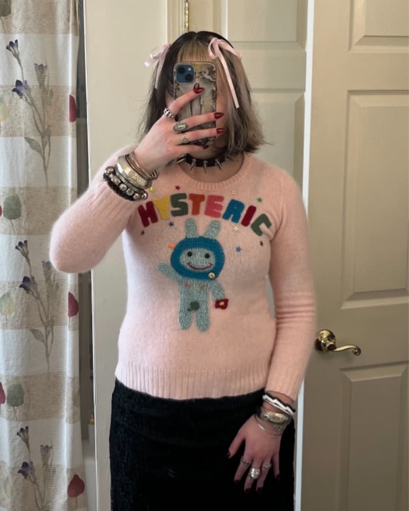 Hysteric Glamour Space Bunny Sweater - Image 6