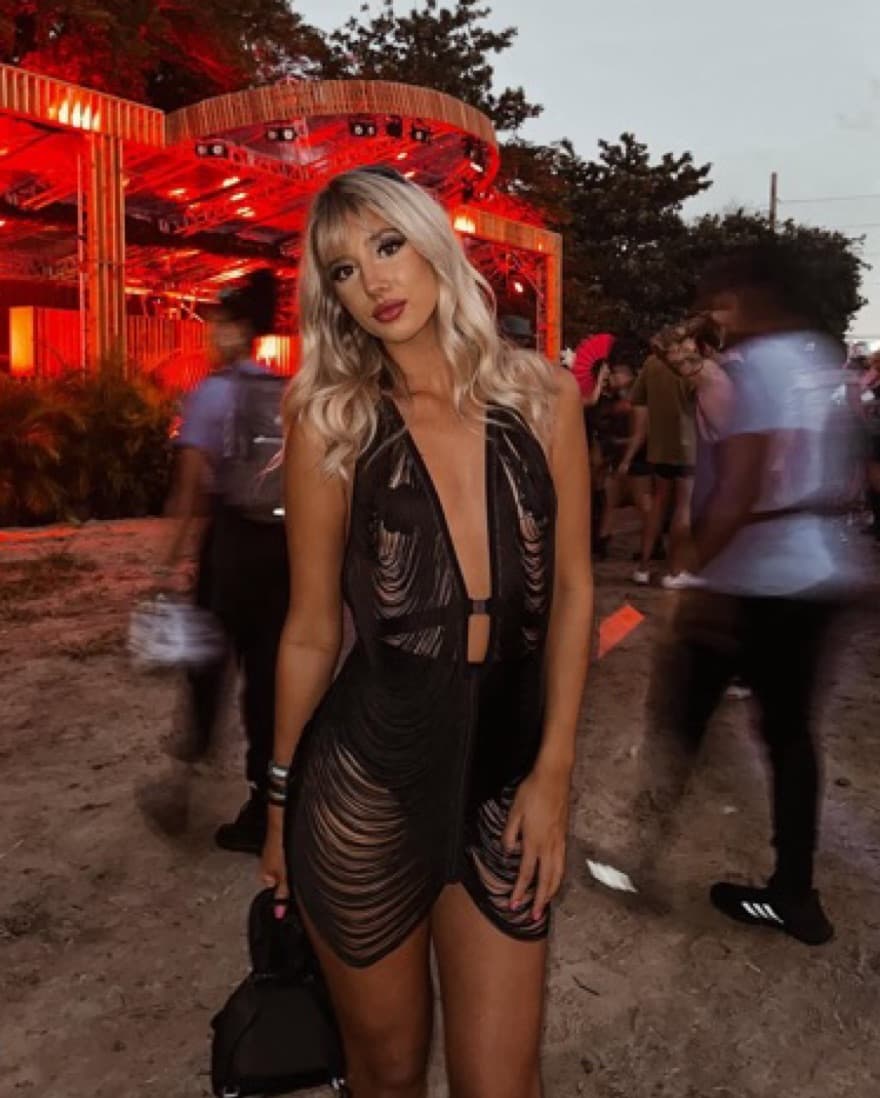Black Revolve Backless Mini Dress - Image 5