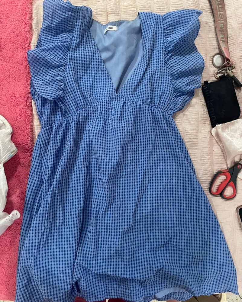 gingham dress - Image 3