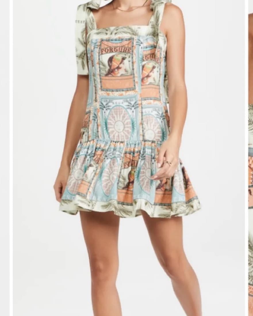 agua bendita joaquina mini dress - Image 2