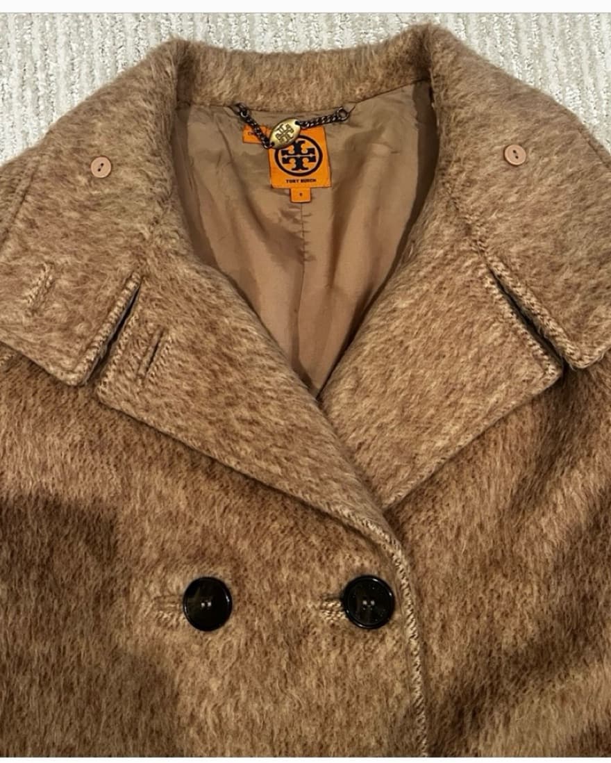 Tory Burch Camel Coat - Image 2
