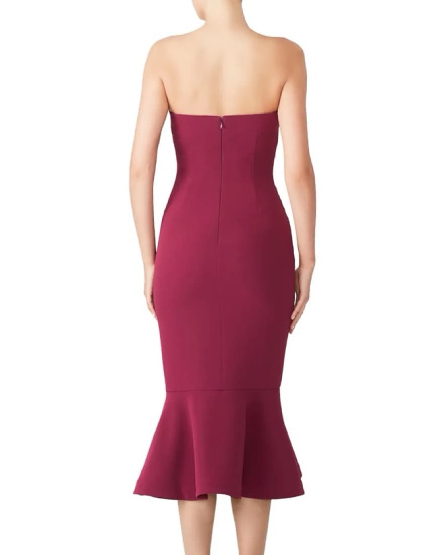 Cinq A Sept Luna Dress in Raspberry  - Image 4