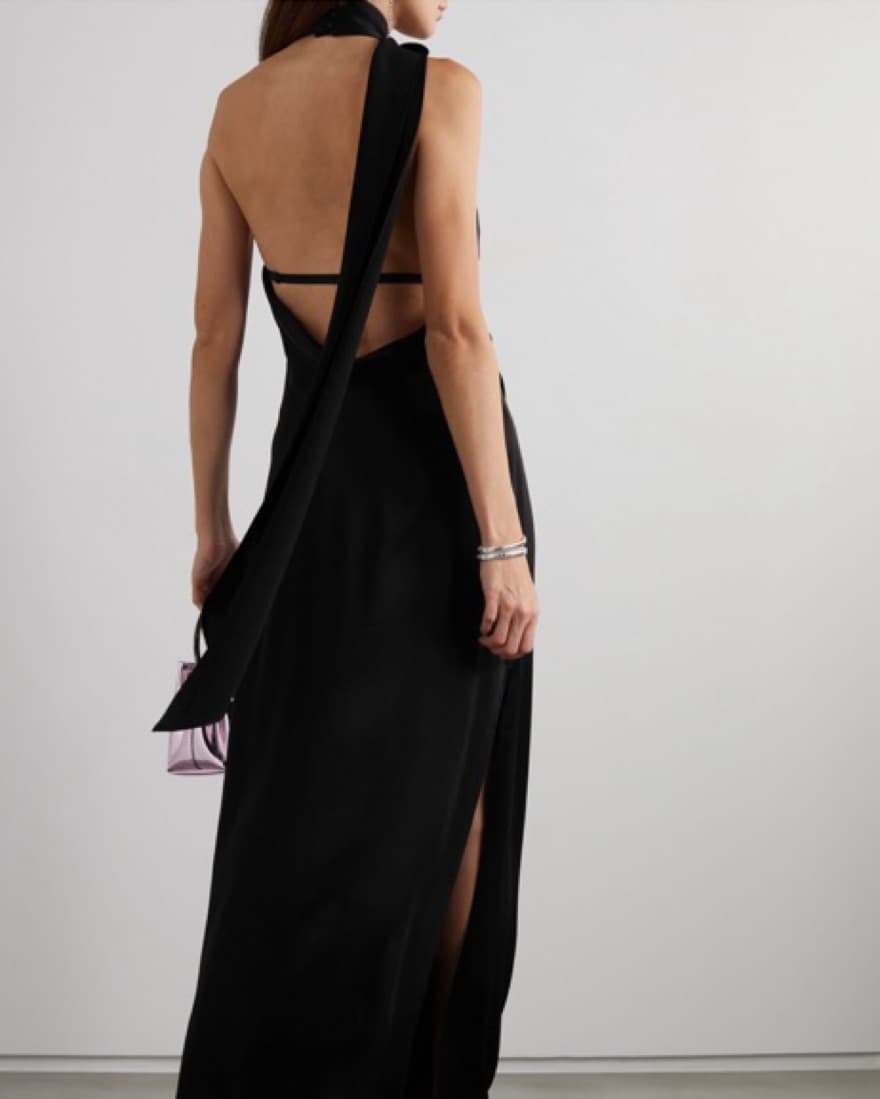 Simkhai Black Gown - Image 3