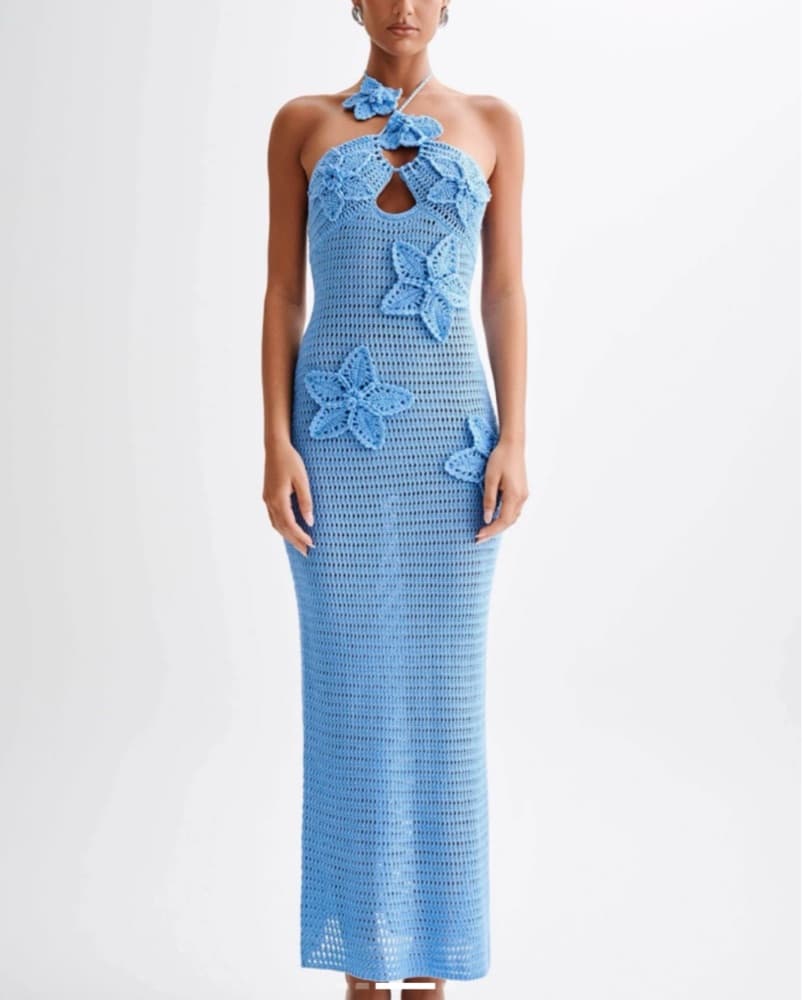 Meshki Kyla Knit Maxi Dress - Image 2