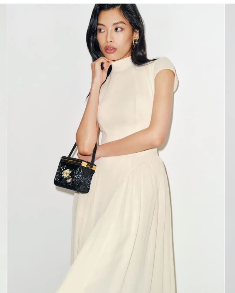 Reformation White Maven Dress - Image 1