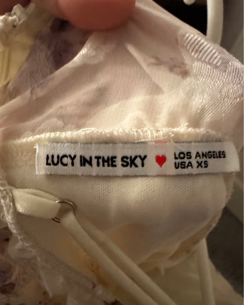 Lucy in the Sky Floral Ruffle Maxi Dress - Image 4