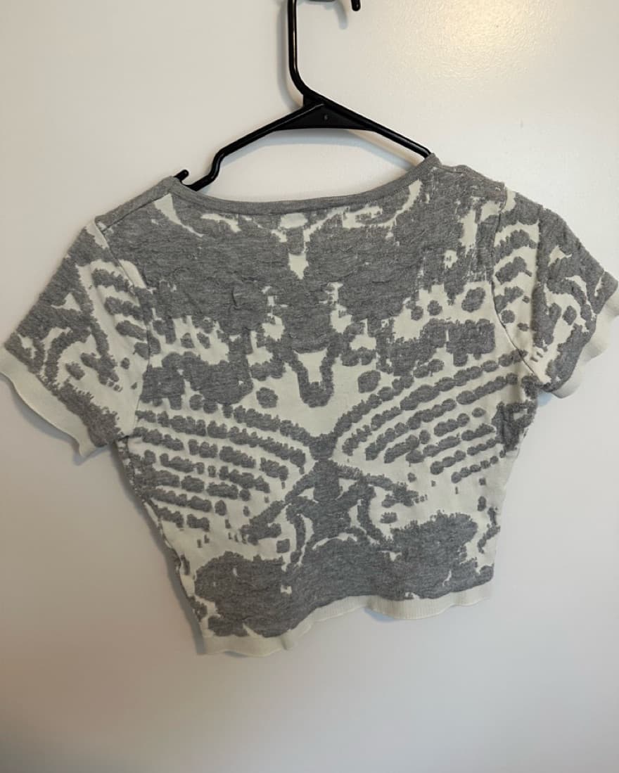 Lucy Paris Knit crop top  - Image 4