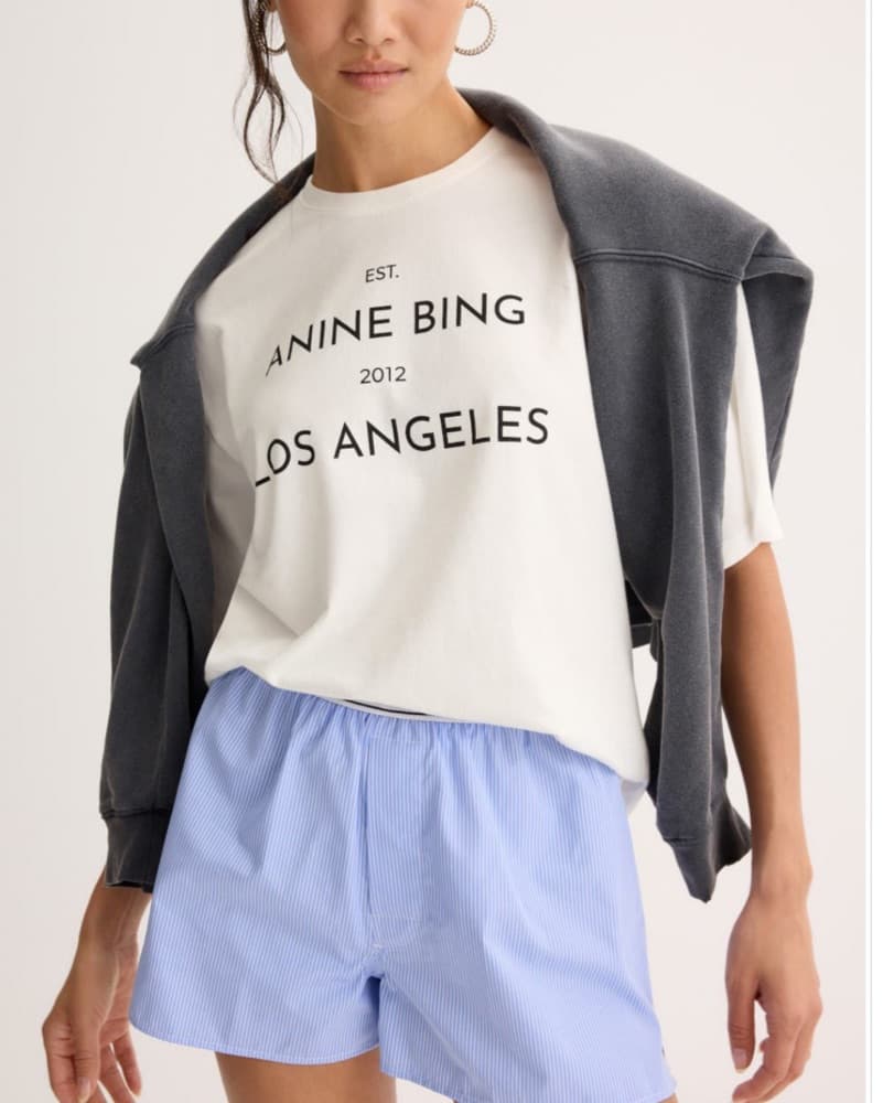 Anine Bing Oversized Tee - Image 1