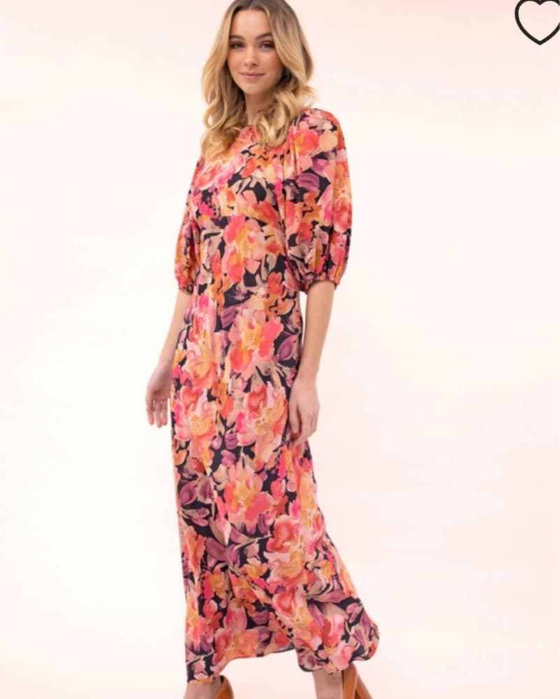 foral maxi dress - Image 2