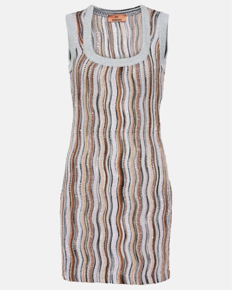 Missoni Sequin Mini Dress | Going Out Dress, Missoni Dress, Clubbing Dress - Image 4