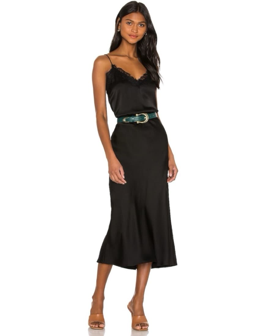 Anine Bing Black Midi Skirt  - Image 4
