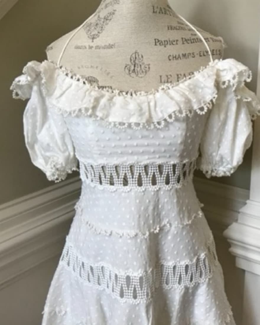Small Zimmermann Mini Dress White - Image 3