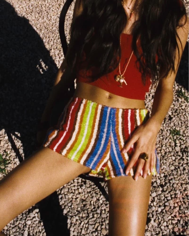 La Veste Multi-Color Harbor Mini Shorts - Image 1