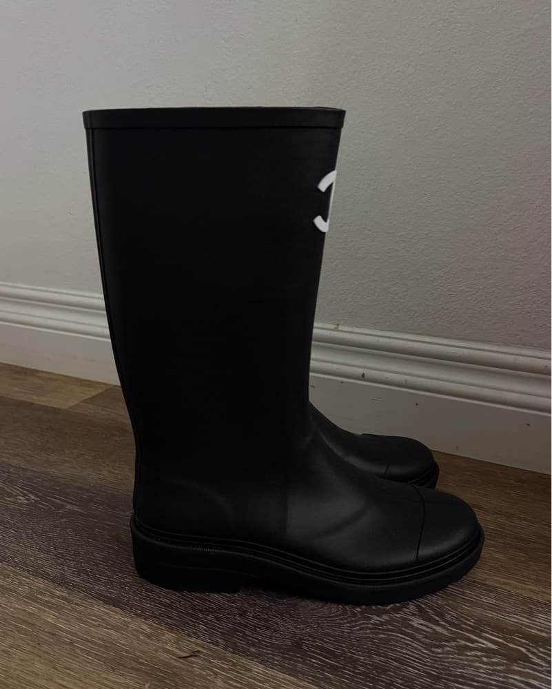 Chanel Rain Boots - Image 2