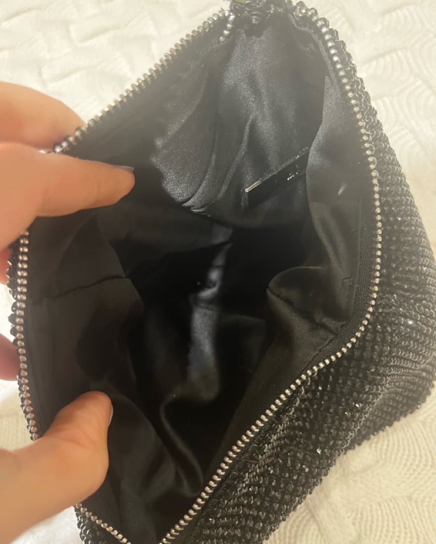 Black sparkly bag  - Image 3