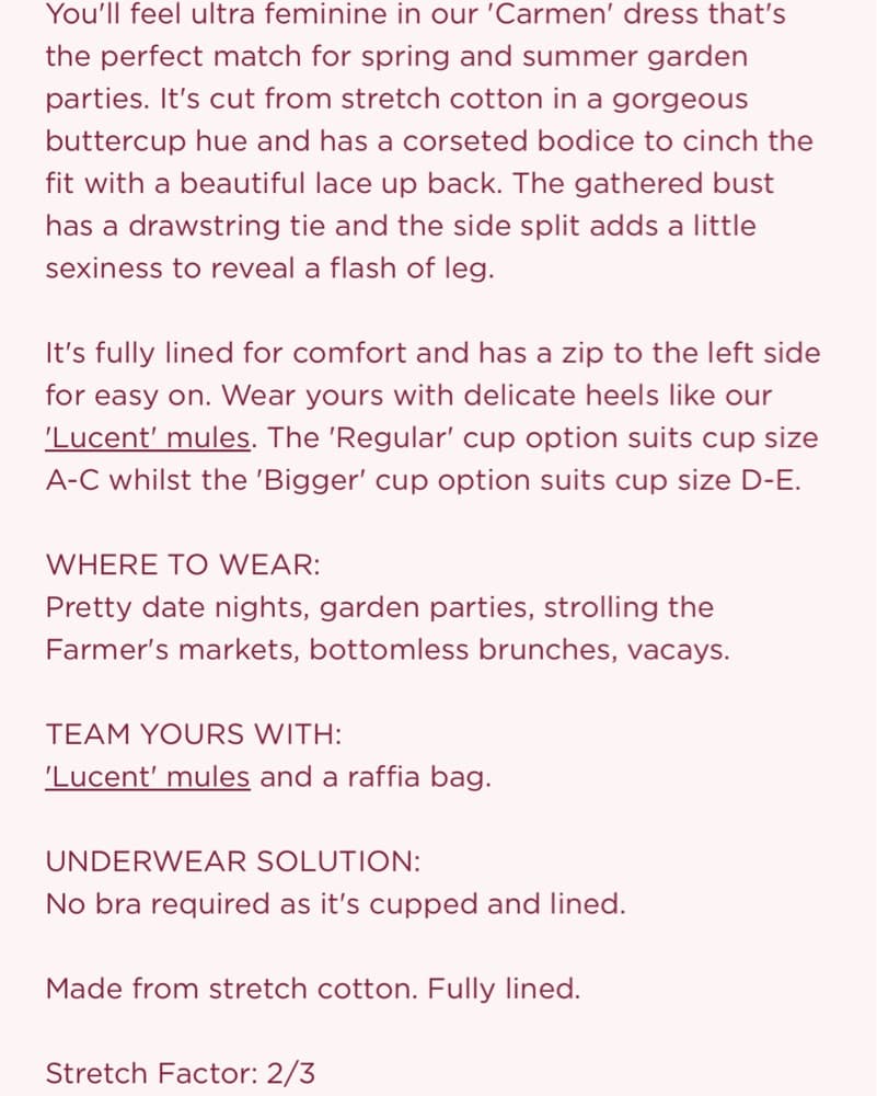 CARMEN Buttercup Bustier Sundress - Image 5