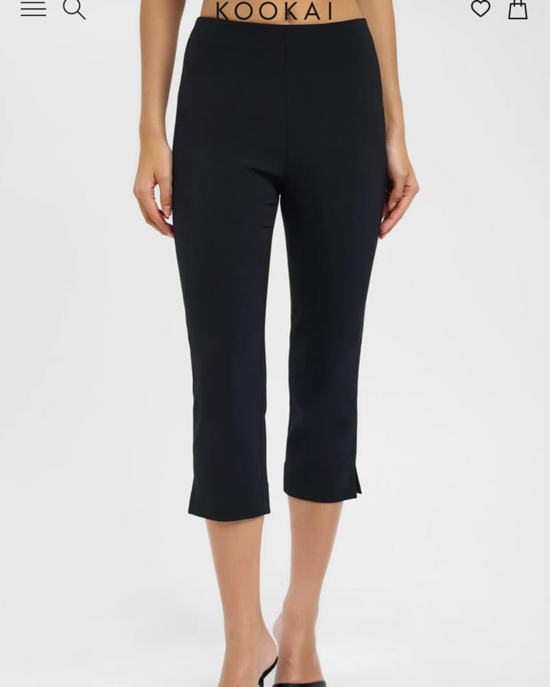 KOOKAI Black Capris - Image 3
