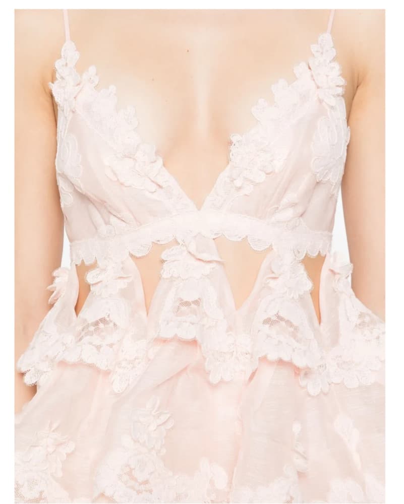 Zimmermann tiered lace maxi dress - Image 4