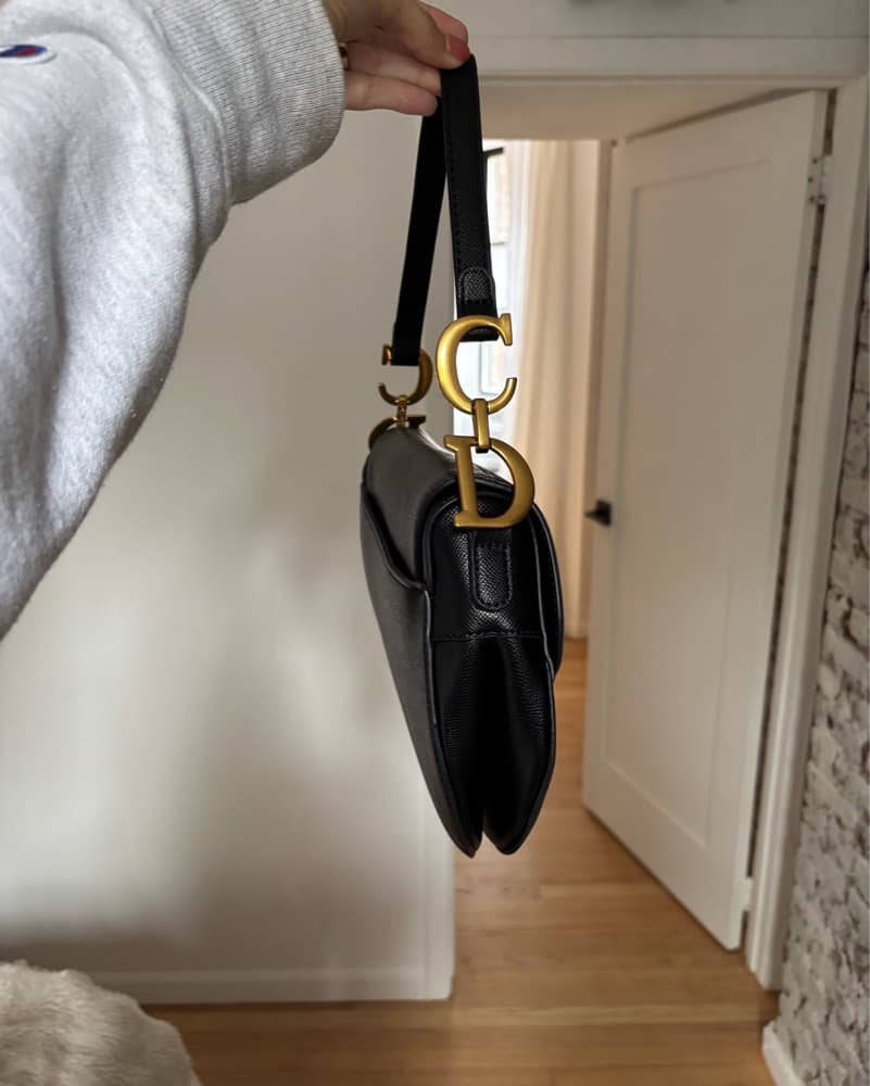 Black Saddle Bag - Image 2