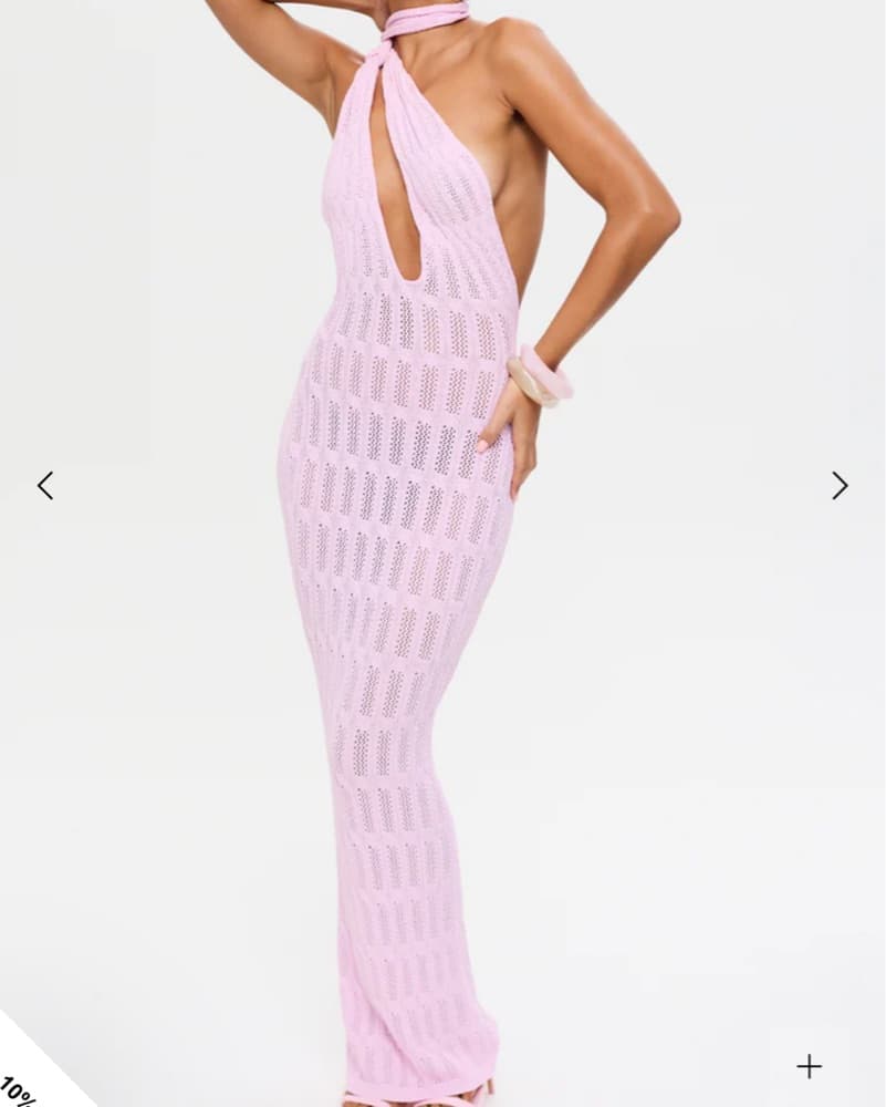 Pink Maxi Dress - Image 2