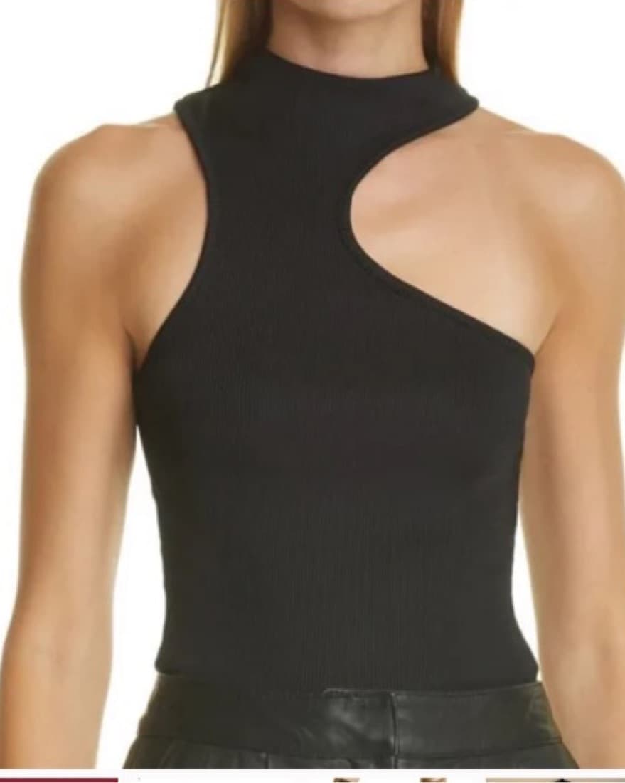 Anine Bing Asymmetrical Top  - Image 2