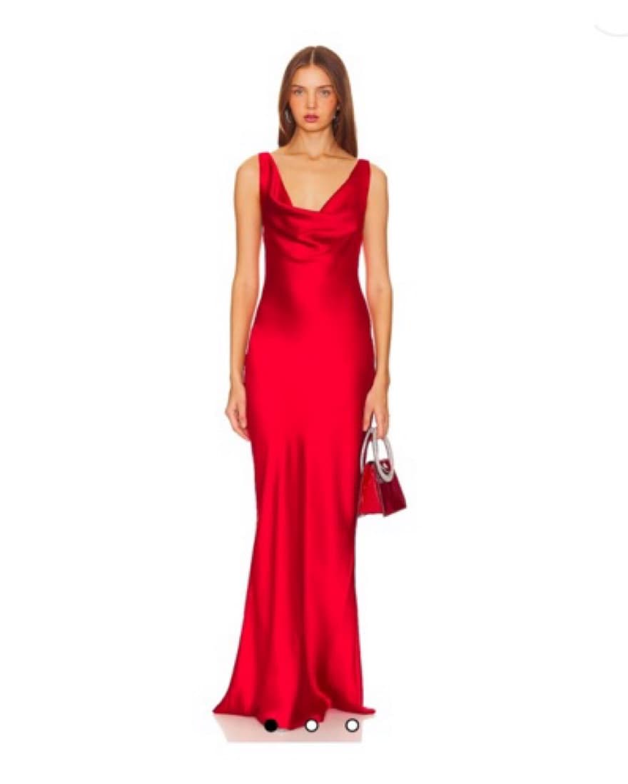 Red Norma Kamala Formal Dress - Image 1