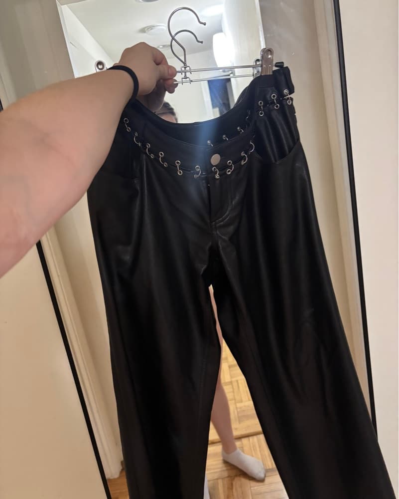Miaou Leather Pants  - Image 1