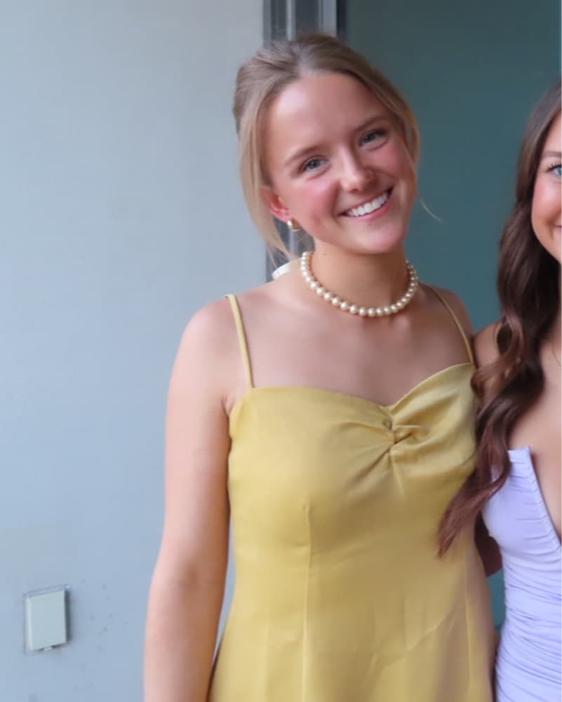 NBD Debra Mini Dress in Antique Gold - Image 4
