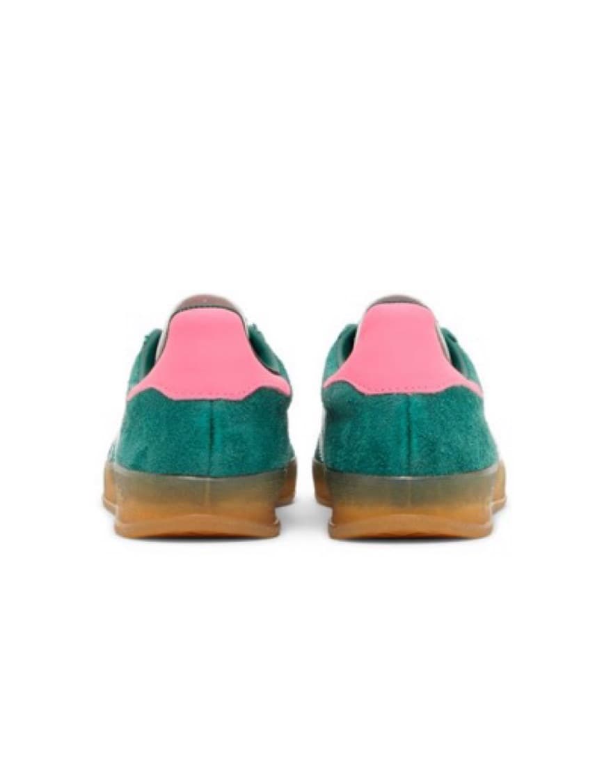 Adidas Gazelles - Green & Pink - Image 2