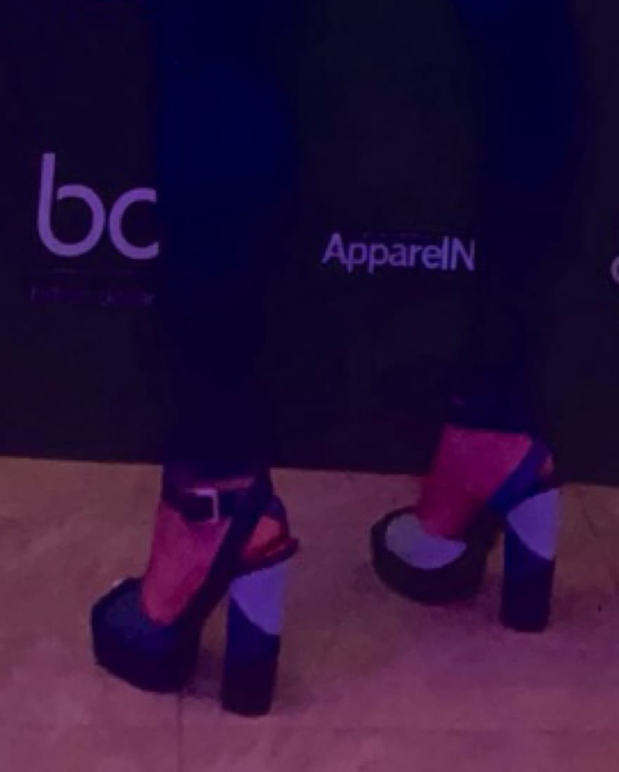 Roger Vivier Denim Platform Shoes - Image 2