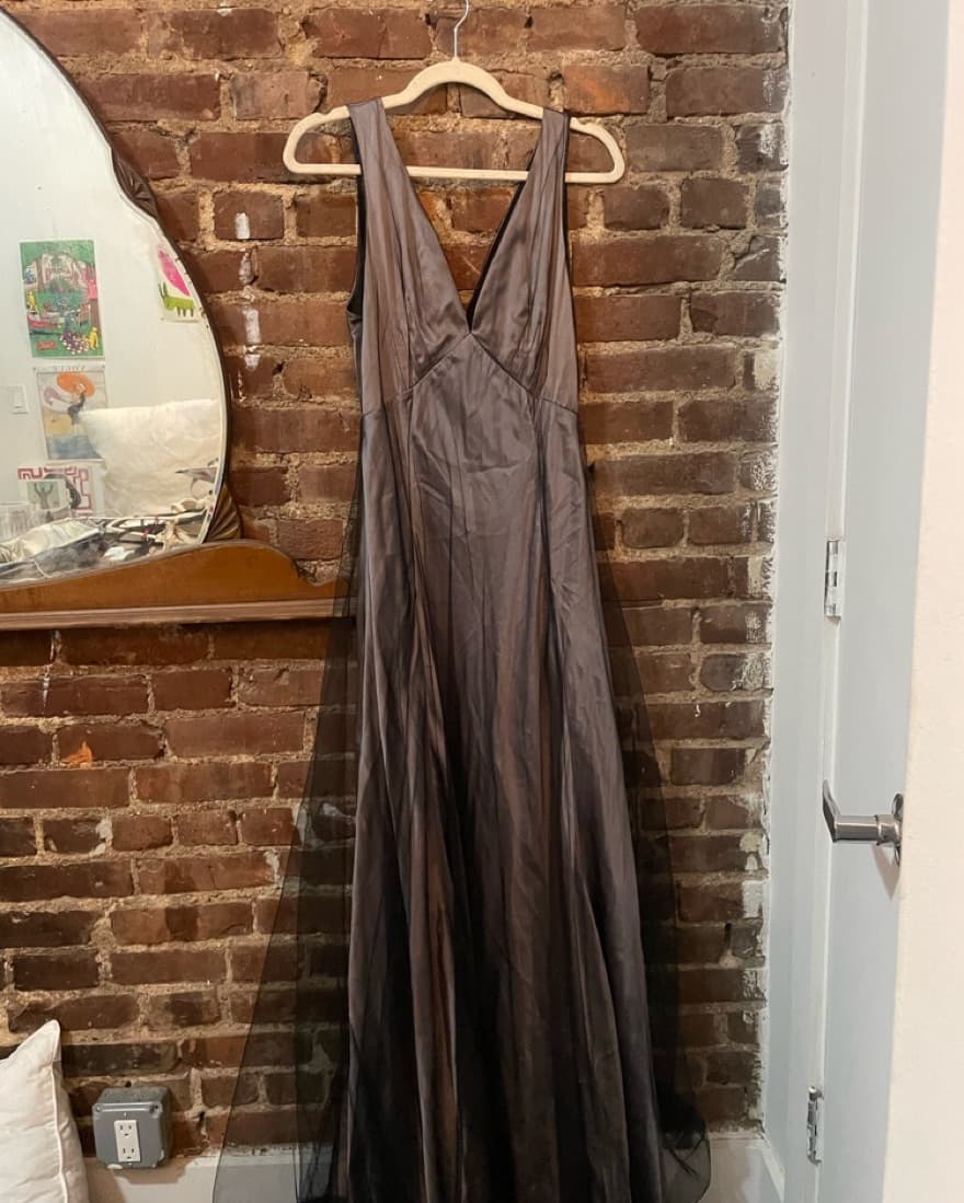 Hilfiger Collection Dramatic Silk Gown - Image 2