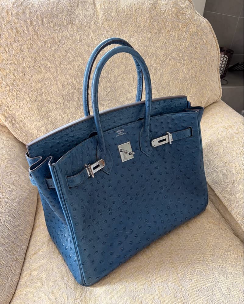 Hermes Ostrich Birkin 35 - Image 2