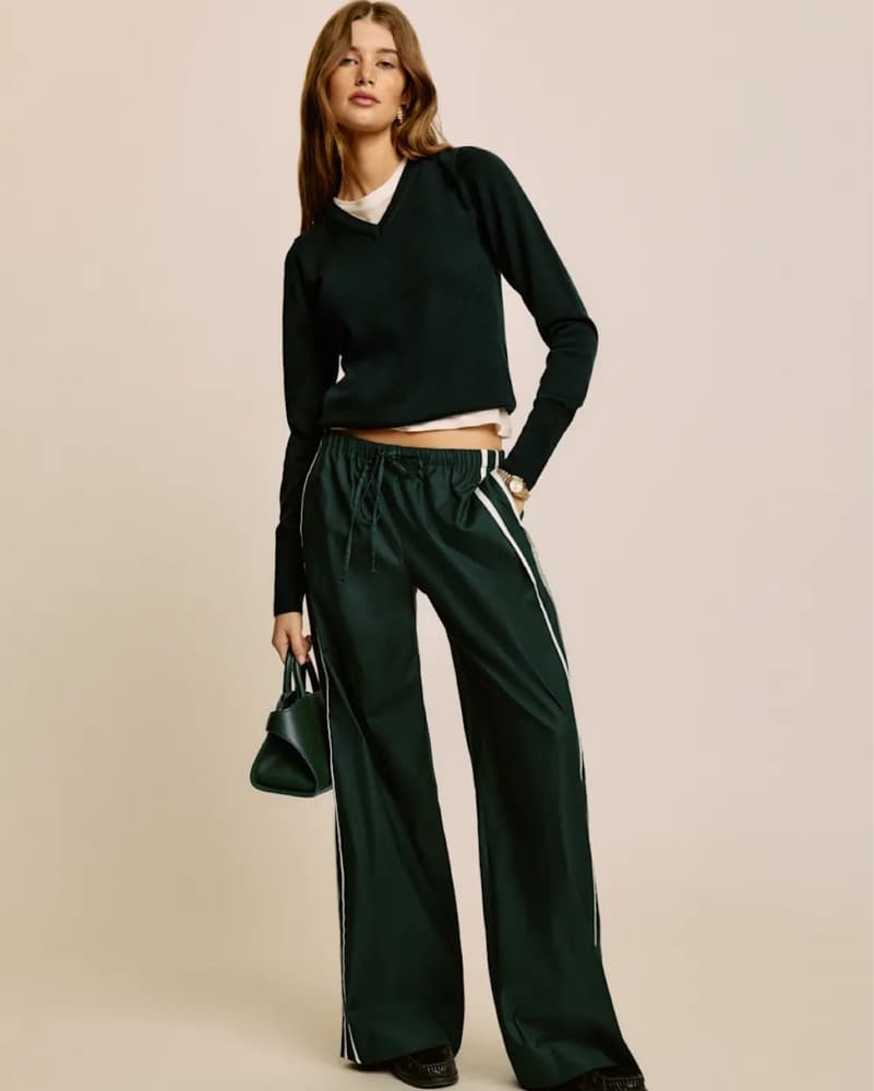 Reformation Julien Poplin Pants - Image 1