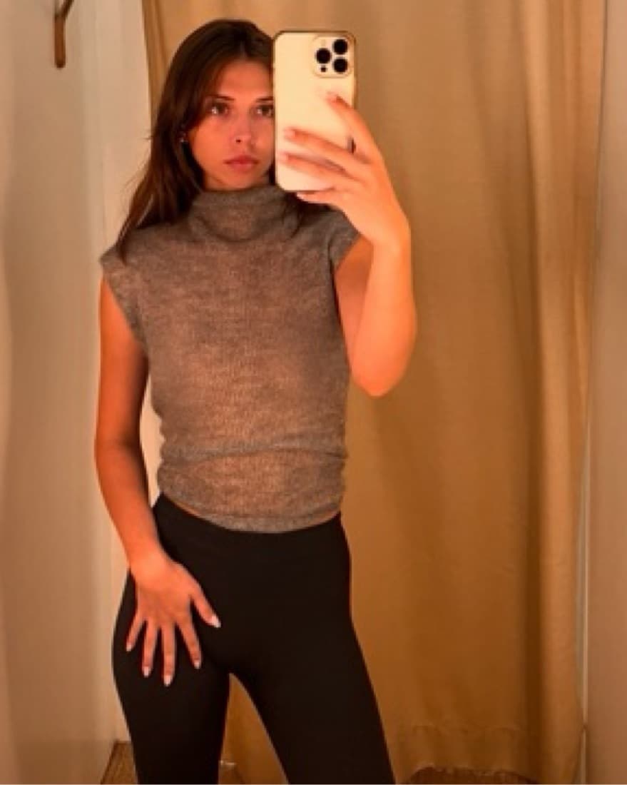 Dkny Vintage Knit Sleeveless Turtleneck - Image 3