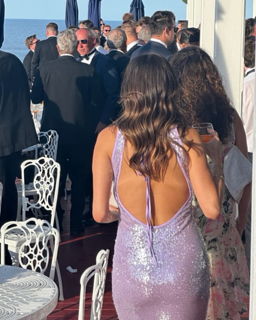 Lilac Sequin Dress - Image 5