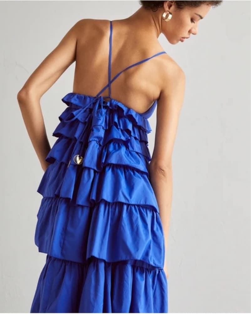 Staud Rylie Lapis Maxi Dress - Image 2